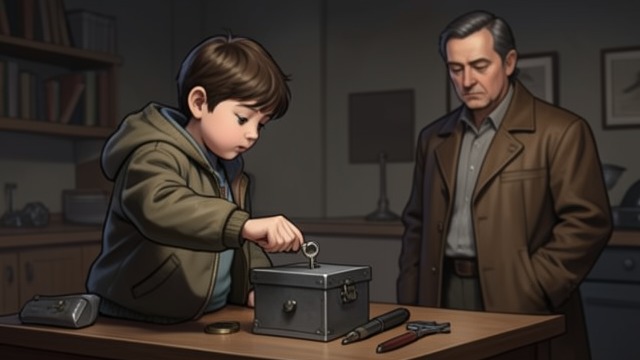 The Rule of Care from "The Death of Bunny Munro". The Rule of Care Control is handed over Bunny tells Bunny Junior to turn the Electric children’s train’s key.