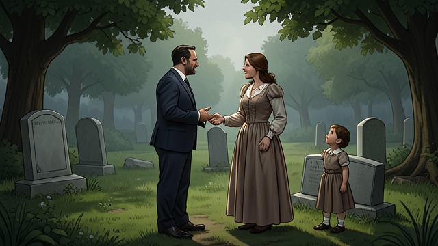 A Daughter’s Funeral Appeal from "The Death of Bunny Munro". A Daughter’s Funeral Appeal Asking for help Bunny approaches Mrs Pennington at the cemetery and asks her to care for Bunny Junior.