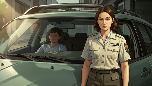 The Policewoman’s Questions from "The Death of Bunny Munro". The Policewoman’s Questions A child noticed alone A police officer finds Bunny Junior waiting in the car and asks why he is not at school.