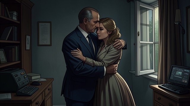 The Sympathy Encounter from "The Death of Bunny Munro". The Sympathy Encounter Comfort offered River sees Bunny grieving and embraces him before they have sex.