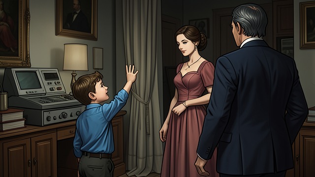 The Grandmother’s Wave from "The Death of Bunny Munro". The Grandmother’s Wave A child offers tenderness Bunny Junior waves to Mrs Pennington even after her rejection of Bunny.