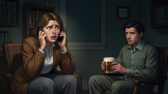 The Last Telephone Call from "The Death of Bunny Munro". The Last Telephone Call A frightened wife reaches out Libby tells Bunny that she is scared, mentions her father’s calls, and describes the Horned Killer.