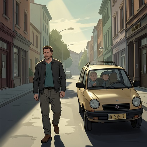 The Roadside Authority from "The Death of Bunny Munro". This flow traces the growing tension between Bunny’s freedom to roam and the institutions and strangers who recognize that Bunny Junior is at risk.