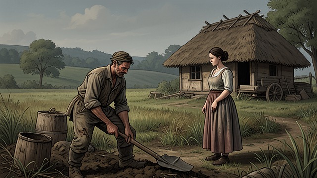 An Outsider Settles from "Harvest". An Outsider Settles A newcomer becomes a neighbor Walter Thirsk arrives with Charles Kent and chooses to remain after falling in love with Cecily.
