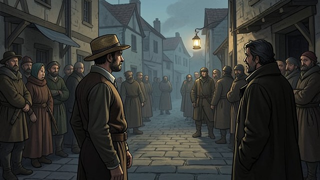 A Cautious Reconciliation from "Harvest". A Cautious Reconciliation Suspicion spoken aloud John Carr visits Walter Thirsk after the villagers accuse him of conspiracy.