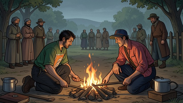 Strangers on the Commons from "Harvest". Strangers on the Commons A claim unsettles residents The newcomers build on common ground and light a fire, hoping the act will secure a right to remain.
