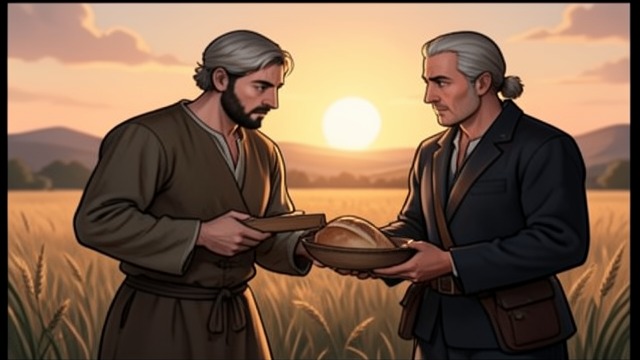 Release and Bread from "Harvest". Release and Bread Freedom offered with conditions Walter Thirsk unlocks the pillory and offers food, property, and a day’s labor in exchange for help with the…