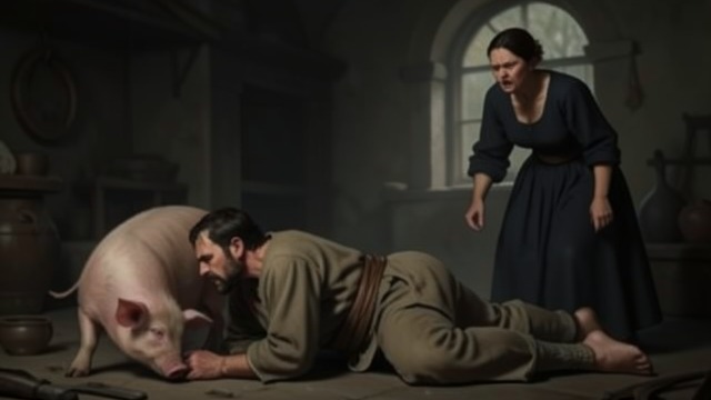 The Father’s Death from "Harvest". The Father’s Death A fatal confinement Young Beldam’s father dies while restrained.