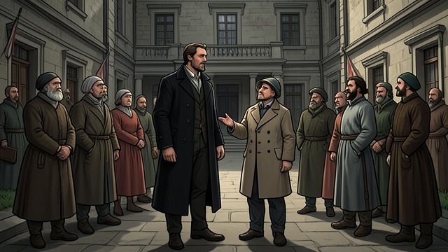 An Heir Takes Command from "Harvest". An Heir Takes Command Public authority shifts Young Edmund Jordan arrives, searches homes, and speaks as the effective magistrate.