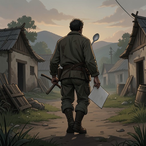 Walter Thirsk’s Passage from Outsider to Exile from "Harvest". This flow follows Walter Thirsk from a settled but uneasy life in the village toward a final departure of his own choosing.