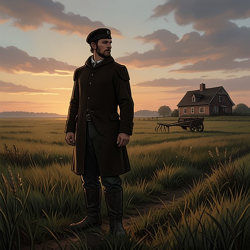 Walter’s Love and Bereavement from "Harvest". This flow traces Walter Thirsk’s memories of Cecily and his attempts to live with the intimacy and loneliness of widowhood.