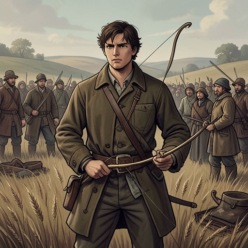 Young Beldam’s Captivity and Return to Work from "Harvest". This flow follows Young Beldam from armed defender to prisoner, bereaved son-in-law, and reluctant partner in a final act of cultivation.