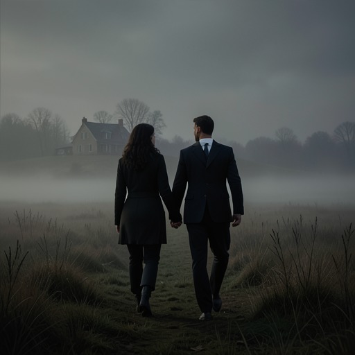 The Beldam Marriage from "Harvest". This flow follows Mistress Beldam and Young Beldam as a married pair bound by shared danger, bereavement, and escape.