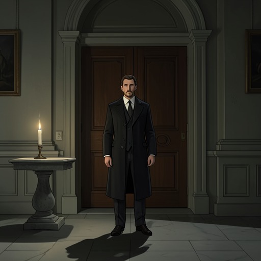 Charles Kent’s Dispossession from "Harvest". This flow follows Charles Kent as inheritance law strips him of his estate and forces him into an uneasy accommodation.