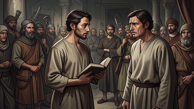 The Rival Book Enters from "Don Quixote". The Rival Book Enters Characters encounter print Don Quixote and Sancho learn that a false continuation has appeared under another author's name.