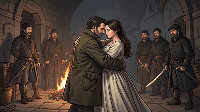 A Father Reappears from "Don Quixote". A Father Reappears Recognition Ricote reveals himself and embraces Ana Félix after years of separation.