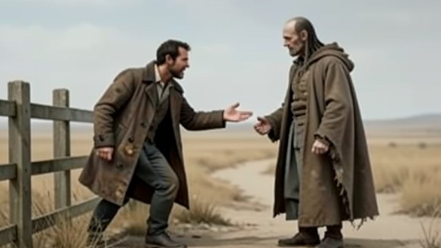 A Squire and an Island from "Don Quixote". A Squire and an Island Sancho joins Don Quixote persuades Sancho Panza to leave his family with promises of an island governorship.