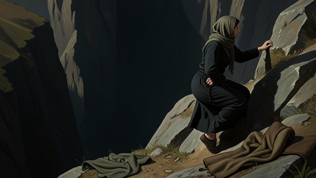 Flight into the Sierra from "Don Quixote". Flight into the Sierra Pursuit and escape Dorothea disguises herself in men's clothing and travels to find Fernando.