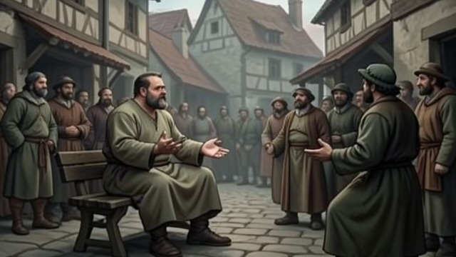 Sancho as Governor from "Don Quixote". Sancho as Governor Judgment from experience Sancho hears disputes and draws on common sense rather than legal training.