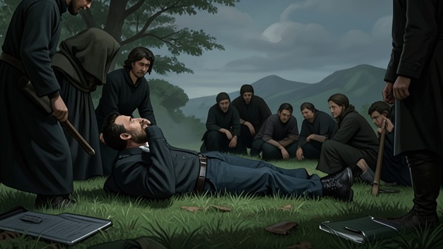 Chrysostom’s Funeral from "Don Quixote". Chrysostom’s Funeral A death attributed to love Chrysostom dies after loving Marcela without reciprocation.