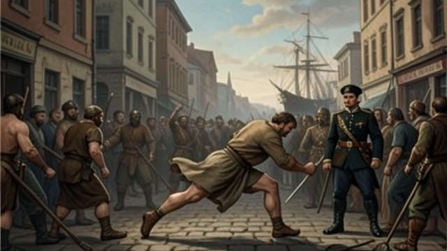 Captured at Lepanto from "Don Quixote". Captured at Lepanto Victory and captivity Although Christian forces prevail at Lepanto, Viedma is captured in the fighting.