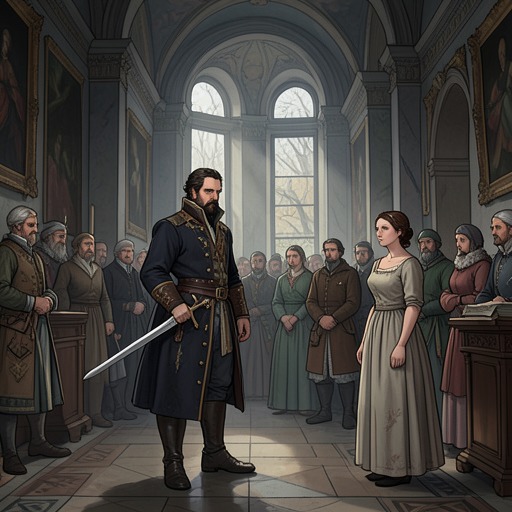 Don Fernando and Dorothea from "Don Quixote". This thread follows a nobleman's promise, betrayal, and eventual return to Dorothea after her insistence on justice.
