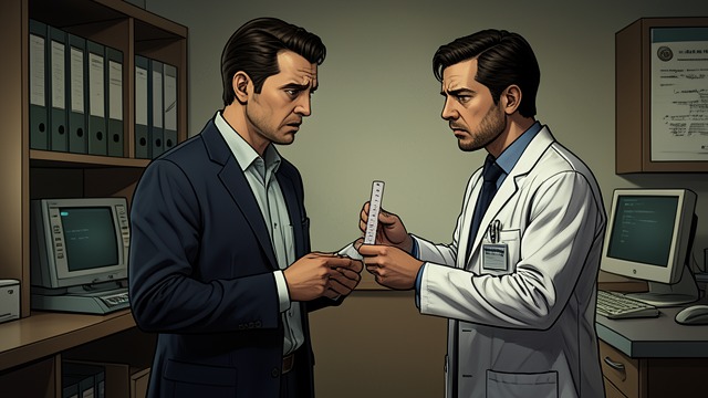 The First Diagnosis from "The Shrinking Man". The First Diagnosis Measurements change Scott visits Dr. Branson after noticing changes in his body.