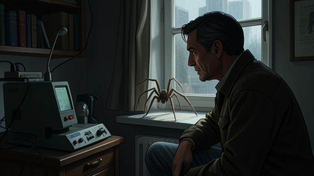 The Spider as Inner Terror from "The Shrinking Man". The Spider as Inner Terror More than an animal Scott gradually treats the spider as a symbol of anxieties, insecurity, and fear made physically visible.