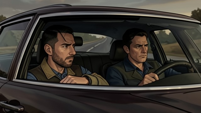 The Car Ride Home from "The Shrinking Man". The Car Ride Home Silence after treatment Louise drives while Scott broods over his decision to leave the medical center.