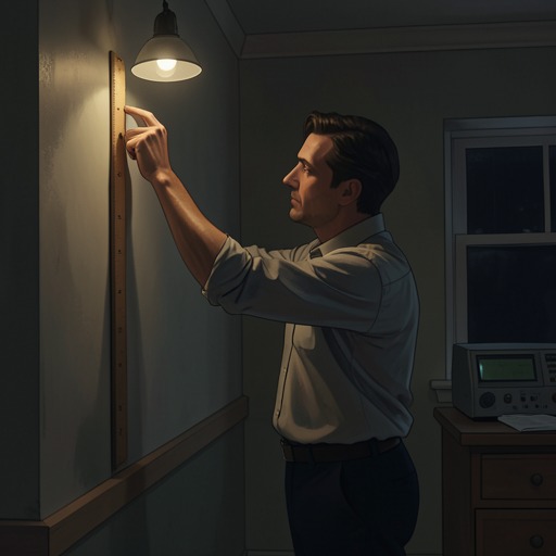 Objects Recast as Survival Tools from "The Shrinking Man". This flow traces how ordinary household objects change from background possessions into tools, barriers, shelter, and risks in Scott's altered world.