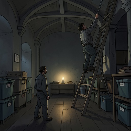 The Cellar Survival Campaign from "The Shrinking Man". This flow traces Scott's conversion of a familiar cellar into a dangerous landscape that he must navigate for food, water, shelter, and escape.