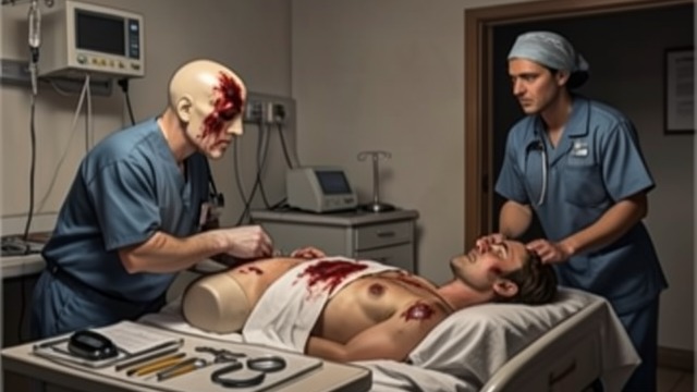 Training Turns to Injury from "Cherry". The Body Becomes Evidence Learning care in an imperfect system At Fort Sam Houston, the narrator studies emergency care through lectures, mannequins, and…