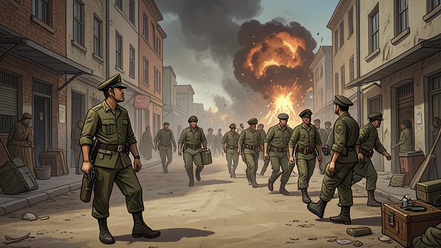 The Empty Aftermath from "Cherry". The Empty Aftermath Repetition Without Progress The narrator describes patrols, raids, roadside bombs, and replacement soldiers arriving after deaths.