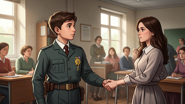The Prize Goes Elsewhere from "The Bad Seed". A Rivalry Takes Shape The medal and its meaning At the Fern Grammar School closing exercises, Claude Daigle receives the gold penmanship medal for showing the…