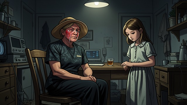 The Unresolved Visitor from "The Bad Seed". The Unresolved Visitor Grief Turns Accusatory Some weeks later, Hortense arrives at Christine’s apartment after drinking.
