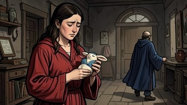 The Cloth Rabbit Given from "Mulan". A Gift After a Mistake Public disapproval Mulan remembers causing disorder while chasing a chicken and disappointing the villagers around her.