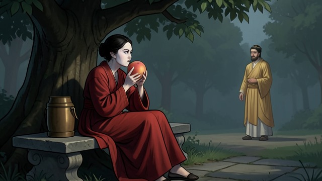 The Peach and Its Aftermath from "Mulan". A Choice Becomes a Bond A desperate motive Xianniang eats the Queen Mother’s peach hoping to save Bouyue and win acceptance.