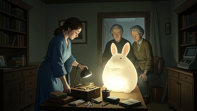 Leaving the Sleeping Family from "Mulan". Farewell Without Answers A silent household Mulan gathers supplies while her parents remain frozen under the Rabbit’s spell.