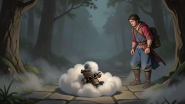 The Toy Returned from "Mulan". A Keepsake Completes Its Journey An object left behind Mulan remembers Xiu’s toy only after stepping onto the cloud that takes her home.