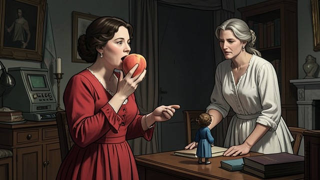 Xianniang’s Desperate Bite from "Mulan". Hope Concentrated in a Fruit A brother in danger Xianniang reaches for the Queen Mother’s peach believing it may save Bouyue when the herbs seem uncertain.