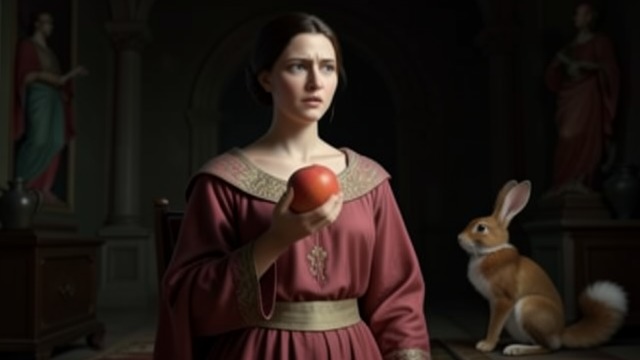The Peach Proposal from "Mulan". A More Attractive Bait A promised cure Daji claims the Rabbit’s ingredients will fail and urges Mulan to take the Queen Mother’s peach instead.