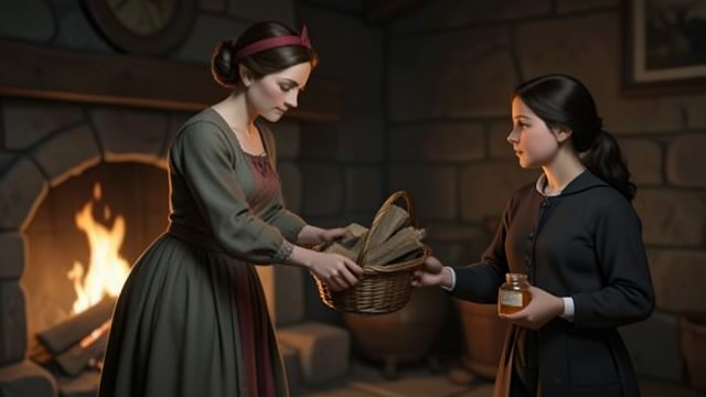 The First Meeting from "Mulan". Kindness as a Disguise An inviting appearance Daji appears as a beautiful woman who supplies firewood and speaks as if she understands Mulan’s hardship.