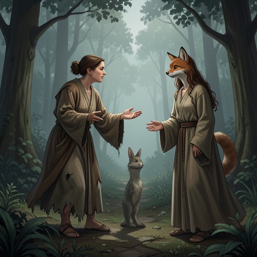 The White Fox and Xianniang from "Mulan". This flow traces a relationship built on apparent rescue, coercive service, and the difficult feelings that remain after its end.