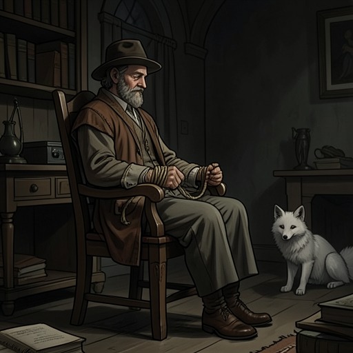 The Scholar’s Captivity from "Mulan". This flow traces the White Fox’s manipulation of the scholar and the consequences of his attempt to break free.