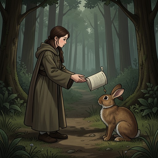 Mulan and the Rabbit from "Mulan". This flow traces how Mulan and the Rabbit become partners through danger, disagreement, trust, and mutual care.