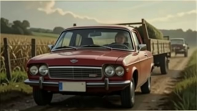 The Unseen Driver from "The Dry". The Unseen Driver A vehicle on screen The farm recording shows Luke’s truck arriving and departing, apparently placing Luke at his family’s deaths.