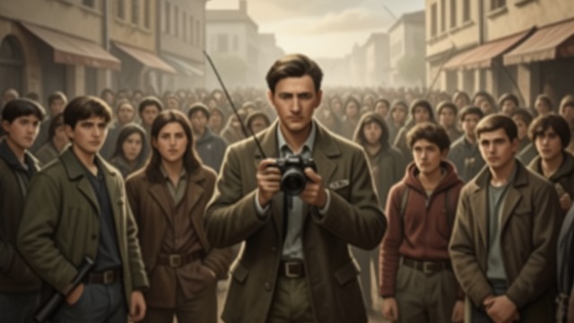 The Funeral Photograph from "The Dry". The Funeral Photograph A past displayed A photograph of the teenage foursome appears during the funeral slideshow, placing Falk beside Luke, Gretchen, and…