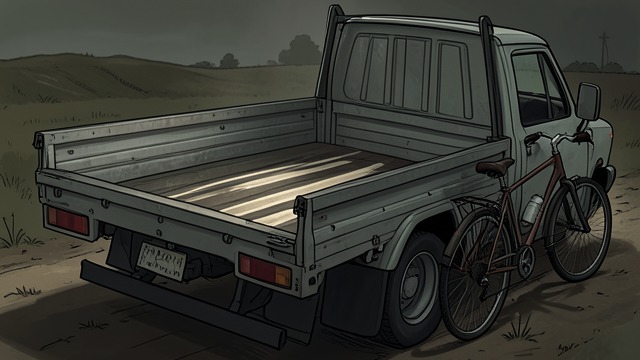 The False Scene in the Truck from "The Dry". The False Scene in the Truck Marks in the tray Falk notices four streaks beside Luke’s body in the truck bed.