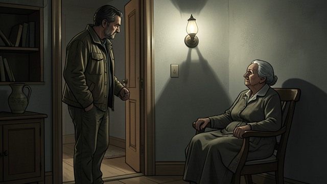 Sullivan’s Uneasy Account from "The Dry". Sullivan’s Uneasy Account A missing interval Jamie Sullivan says he stayed home after Luke left, but his grandmother reacts when he claims no one else came by.