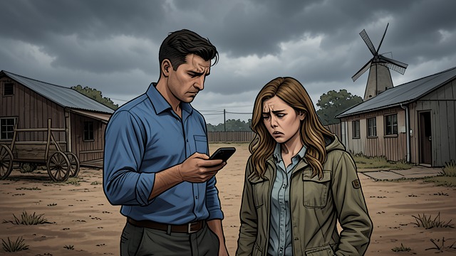 A Misjudged Suspect from "The Dry". A Misjudged Suspect Hours spent on the wrong trail Falk and Raco investigate Jamie Sullivan after he lies about leaving his farm.
